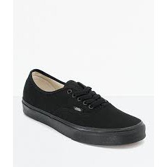 vans authentic full black