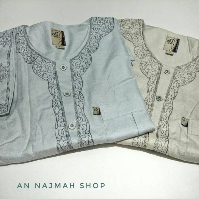 Terbaru Jubah Ikaf Lengan Pendek Murah