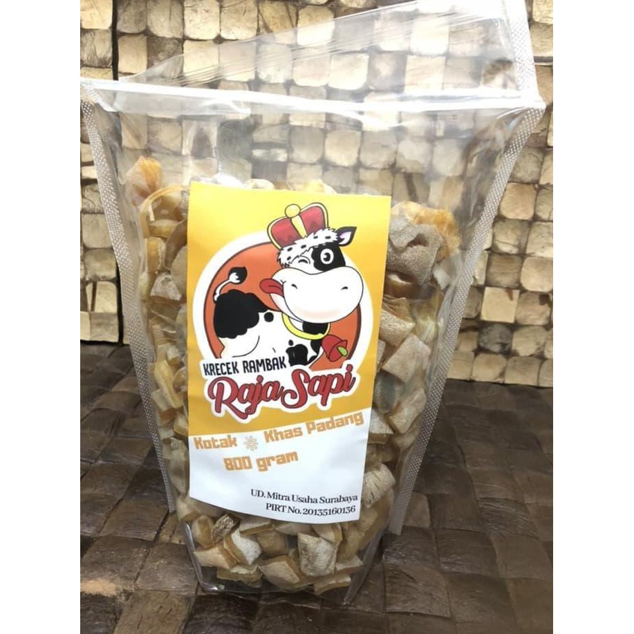 

Kerupuk Kulit Sapi KOTAK Mentah 800 gram khas Padang | Rambak | Jangek
