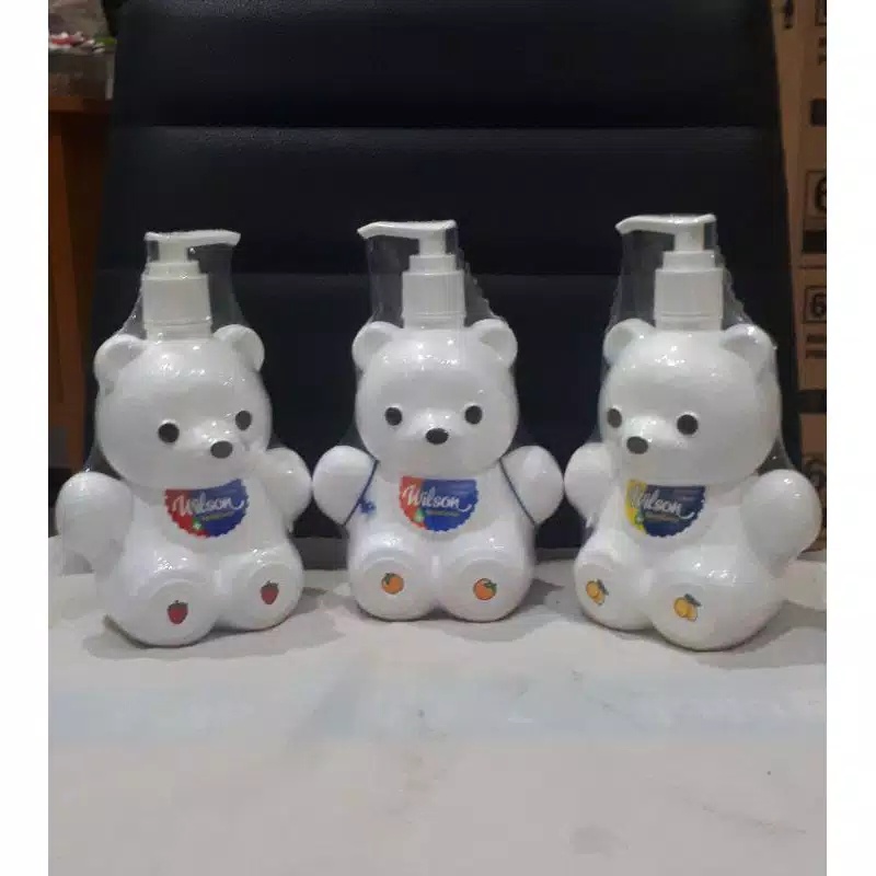 [Ready] Hand Soap Wilson 400ML PUMP Bear sabun cuci tangan antivirus antibakteri baby lucu 400 ml