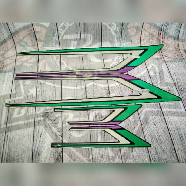 Striping gl 100 hijau