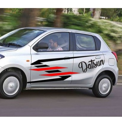 PROMO stiker cutting mobil lis datsun go ayla brio dll