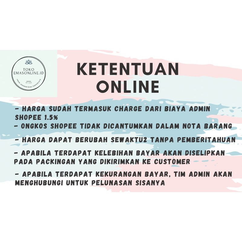 Gelang UBS emas asli paperlina kadar 375 8karat