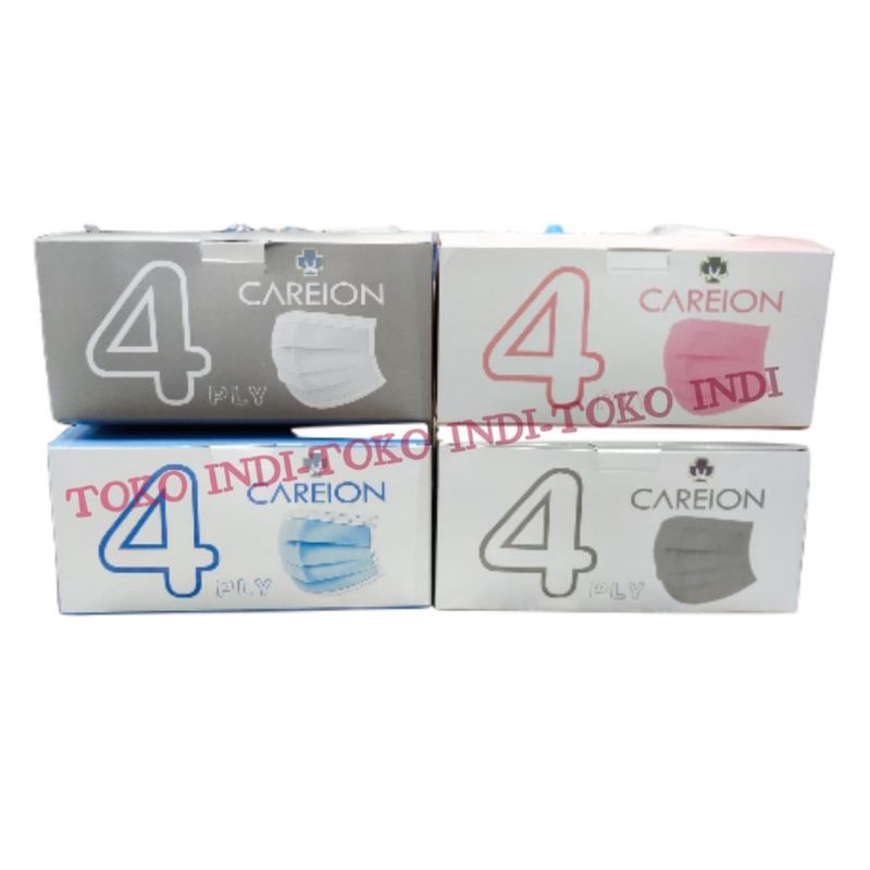 Masker 4 ply/Masker Careion 4 ply/Masker 4 Lapis Careion