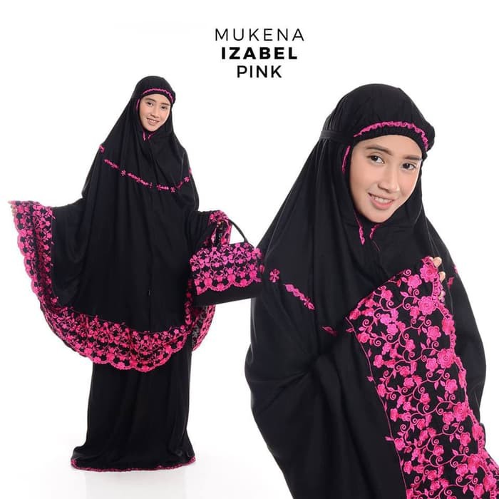 MUKENA DEWASA IZABEL PINK