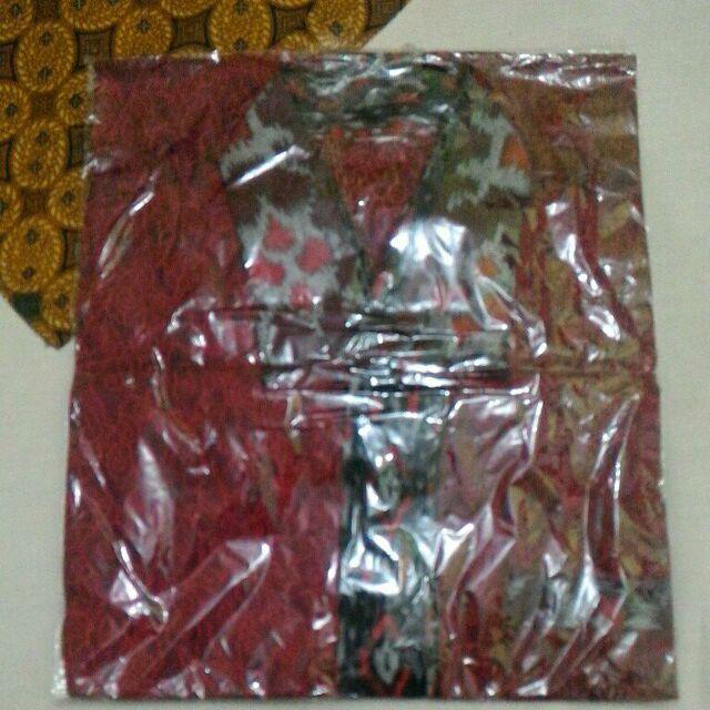 Kemeja Hem Batik Pria Mega Merah Ekslusive||trand Batik Fashion Pekalongan