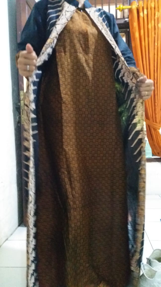 {promo Hari Ini}batik Couple Keluarga Sania Ruffle Ori Motif Modangtermurah Dishopee