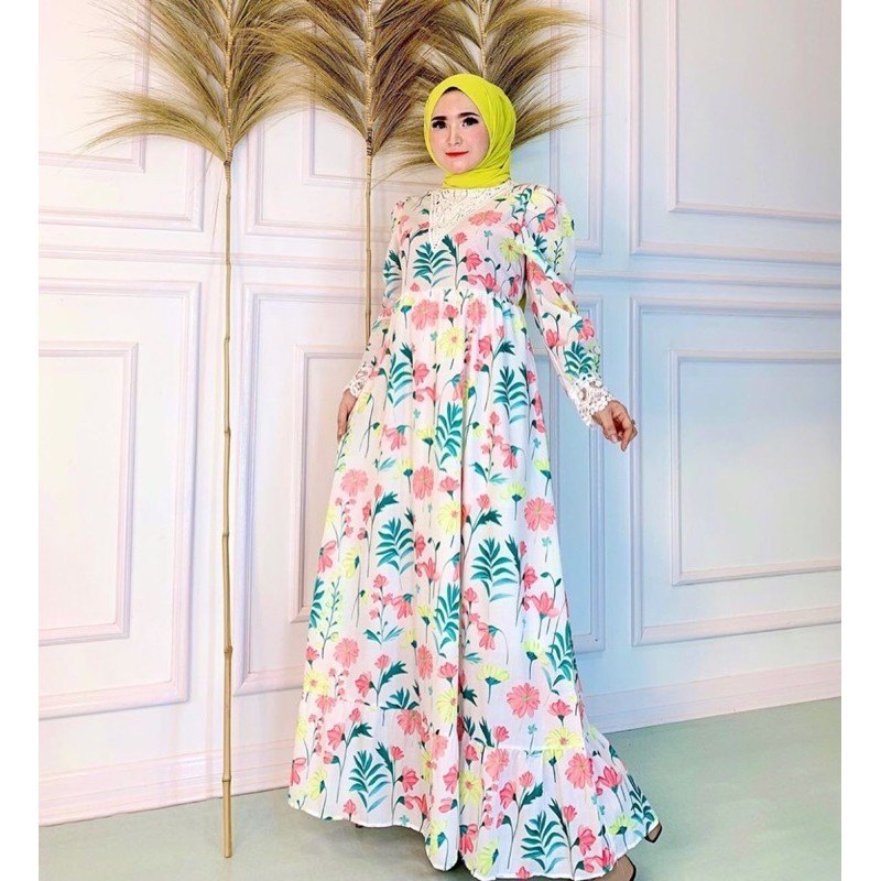 dress flower by shellasauki