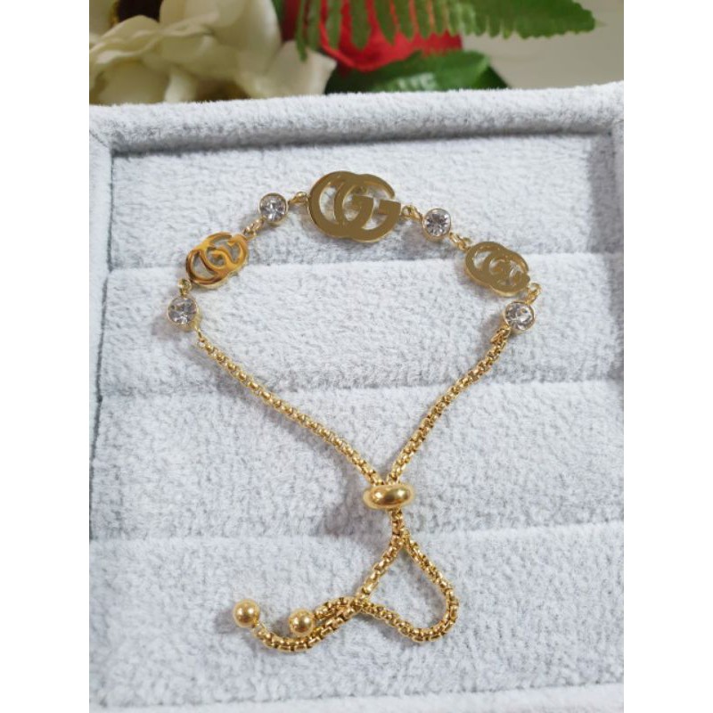 Gelang Serut Gold Titanium N29122002