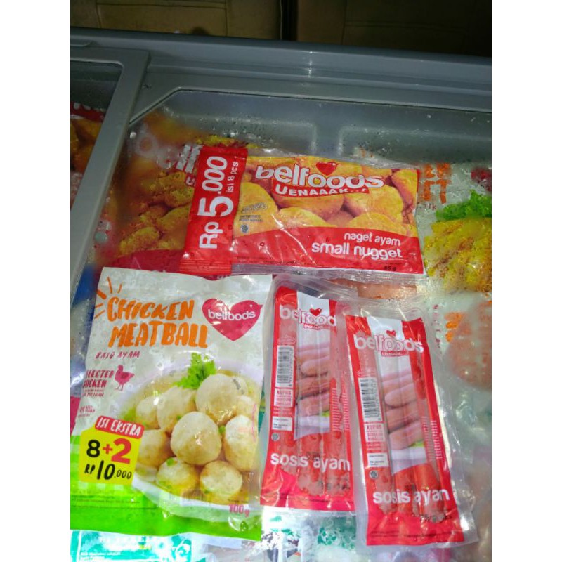 Bakso nugget sosis Belfoods Paket murah