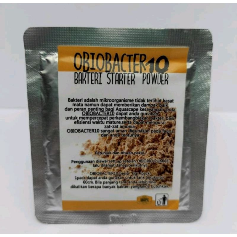 obiobacter bakteri starter Aquascape bacteria obi bacteria