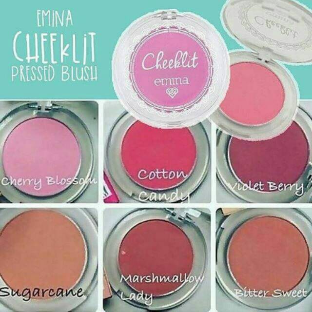 Emina Cheeklit Pressed Blush On Blushon