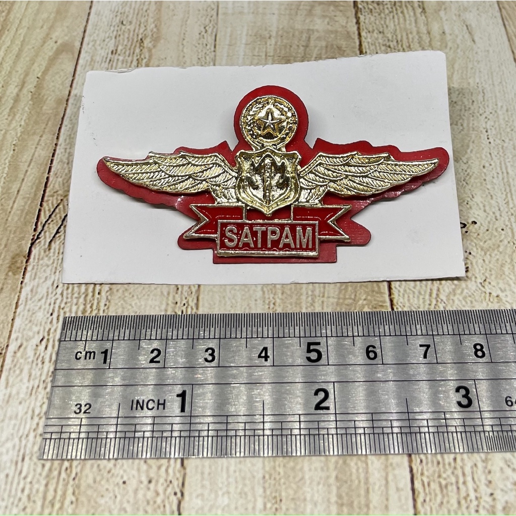 Wing Security Cor Kalep - Wing Satpam - Wing Security - Pin Satpam Cor - Pin Security