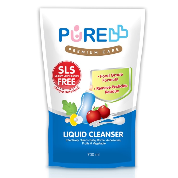 Pure Bb Liquid Cleanser Food Grade Refil 700 ml BUY 2 GET 1