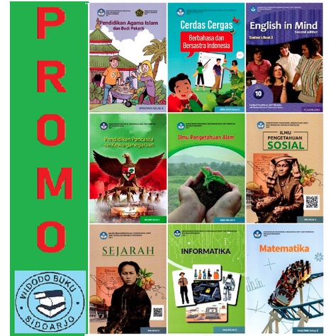 Paket Buku Kurikulum Merdeka Belajar- Paket Buku Kurikulum Prototype - Paket Buku Kurikulum Sekolah Penggerak - SMA Kelas 10, PKN, BAHASA INDONESIA, MATEMATIKA, IPA, IPS, BAHASA INGGRIS,, SEJARAH, INFORMATIKA, AGAMA ISLAM, BUKU TULIS SIDU 38