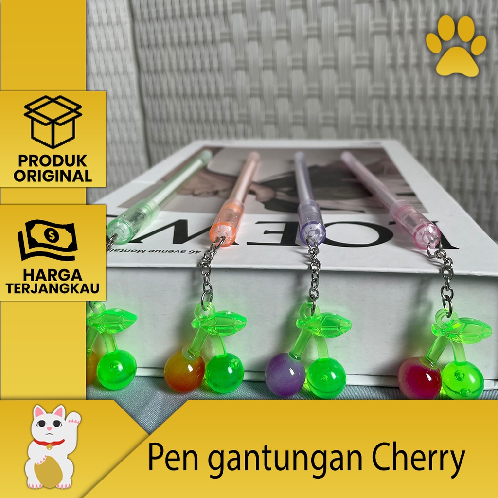 

[Luckyfortuna88] Pulpen gantungan cherry pen gantungan cherry alat tulis kantor alat tulis sekolah perlengkapan kantor perlengkapan sekolah lucu murah