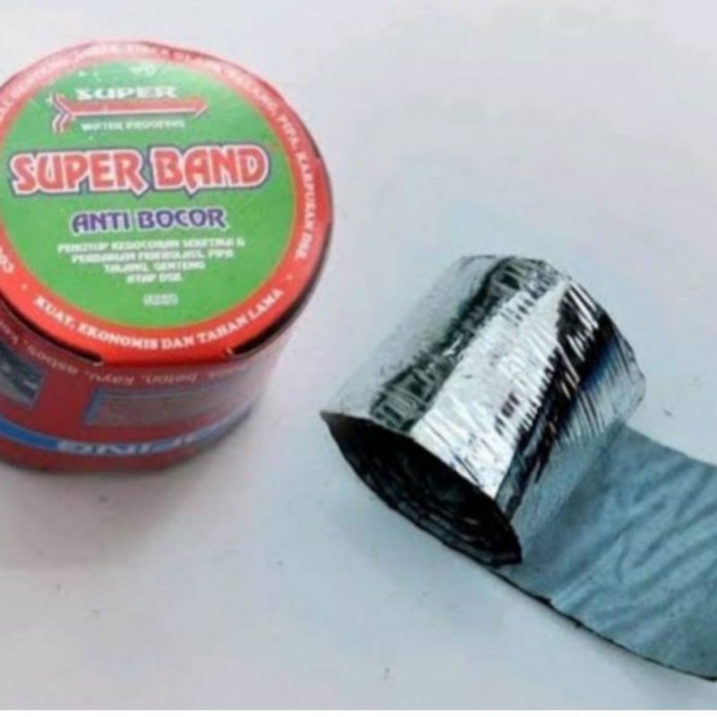 

Lem Lakban Lem Seng Anti Bocor 1 Meter Super Band