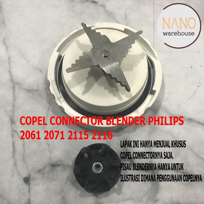 Gigi Connector Gear Kopel Copel Pisau Blender Philips 2061 2071 2115 2116