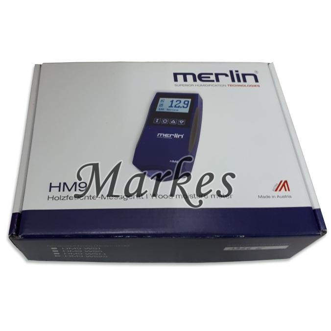 Mc Tester Kayu Merlin Hm9 Ws25 Wood Moisture Meter
