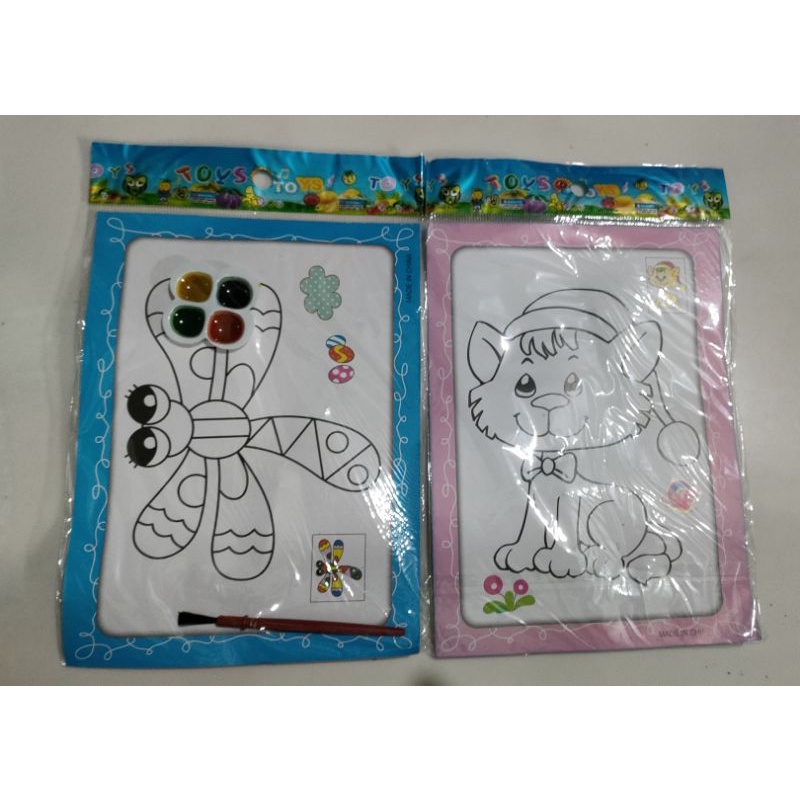 

Mainan Anak Edukasi Melukis Mini Dengan Cat Air