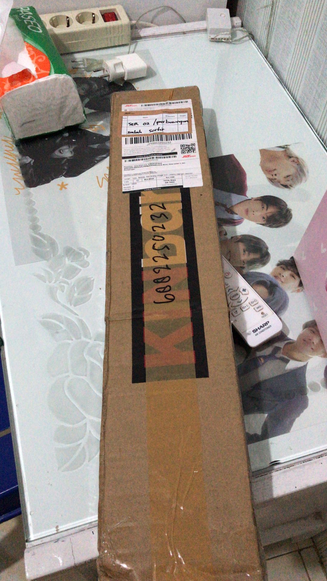 Rak Dinding Vintage 3-in1 / Shabby Pajangan Dekorasi