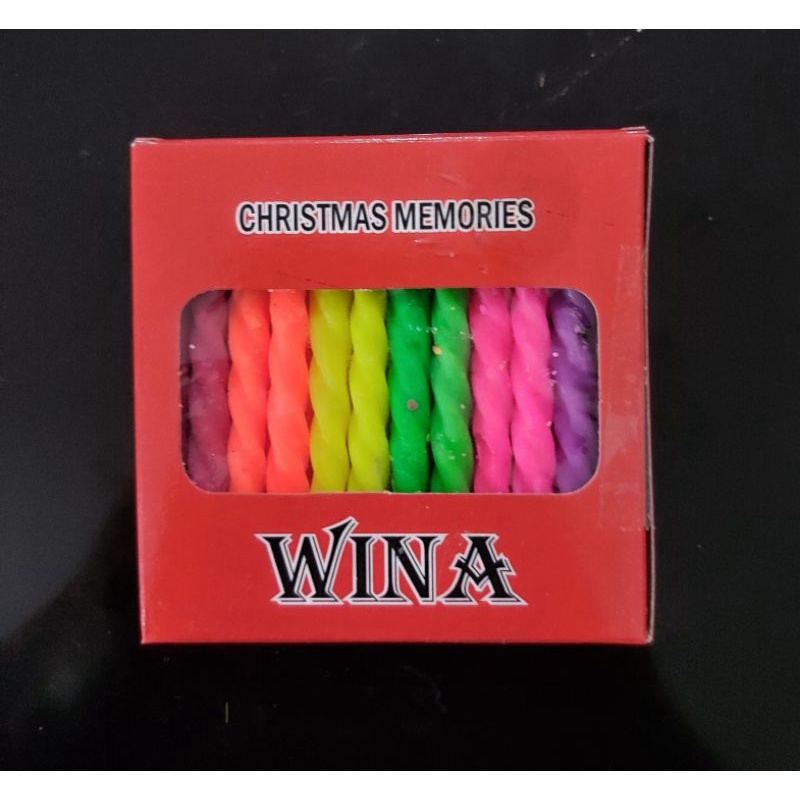 lilin ulang tahun warna-warni murah/lilin ulang tahun kecil warna-warni