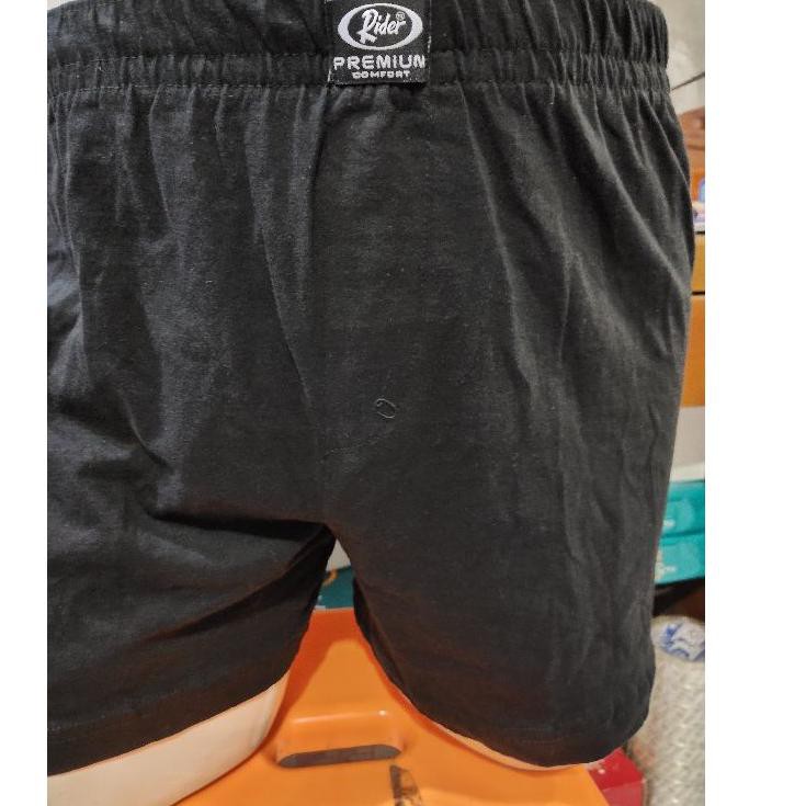 ✤ Sisa [1.1] ✤ BOXER RIDER PREMIUM  R 812 / CELANA BOXER PREMIUM / CELANA DALAM / BOXER HITAM RIDE