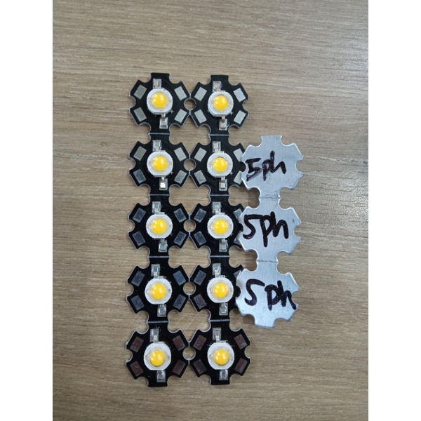 HPL LAMPU / LED HPL 5 WATT BERWARNA / LED ISI ULANG SENTER 5W BERWARNA/PUTIH DAN KUNING