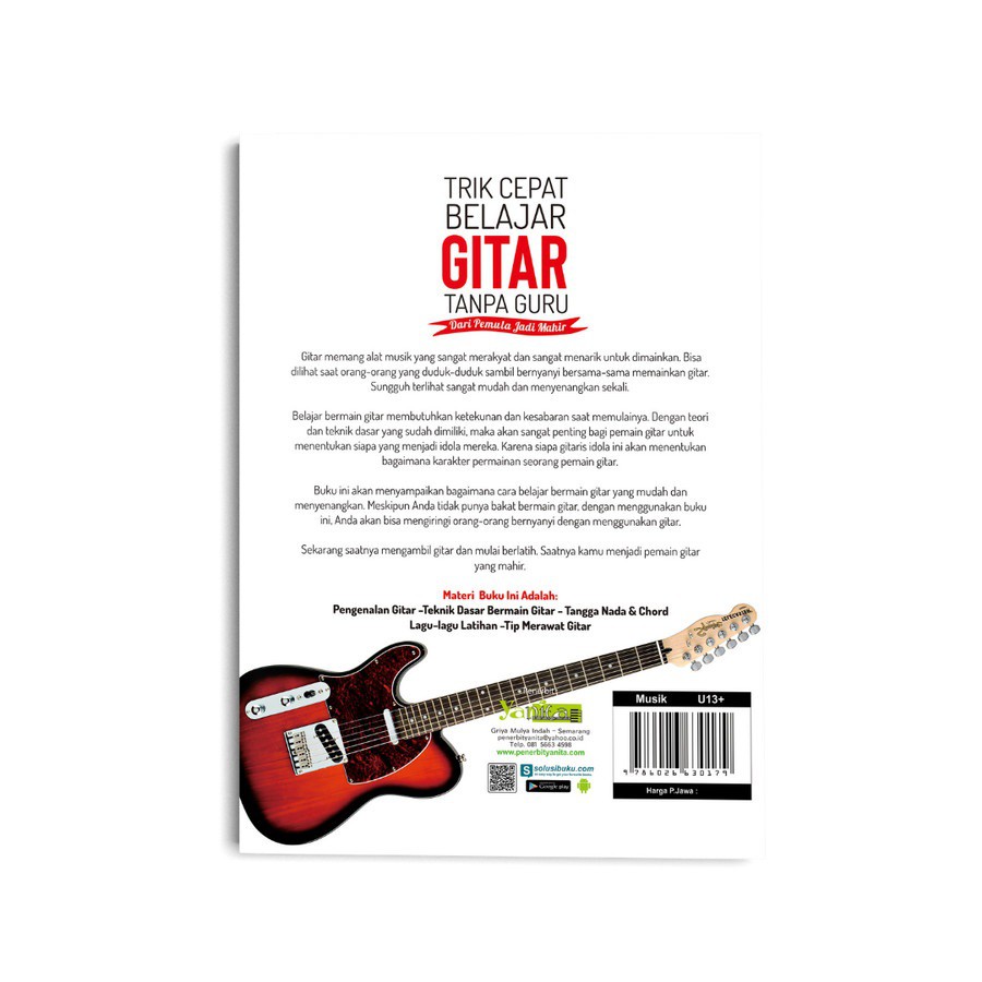 Buku Trik Cepat Belajar Gitar Tanpa Guru - Dian Ayu