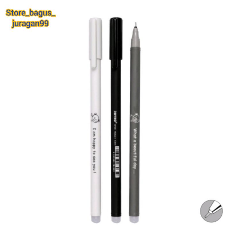 

Erasable Gel Pen Pulpen Bisa Dihapus Joyko GP-321 Shokyo 3 Gel 0.5 mm