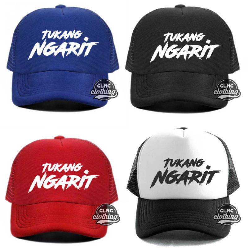 Topi Tukang Ngarit - Topi Trucker Tukang Ngarit