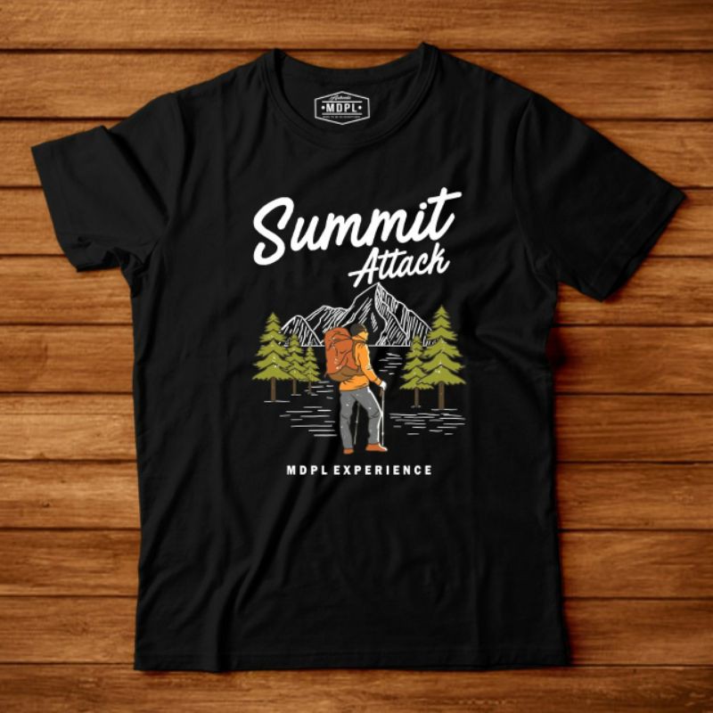 [BISA COD] Kaos Pendaki Baju Gunung Summit Attack