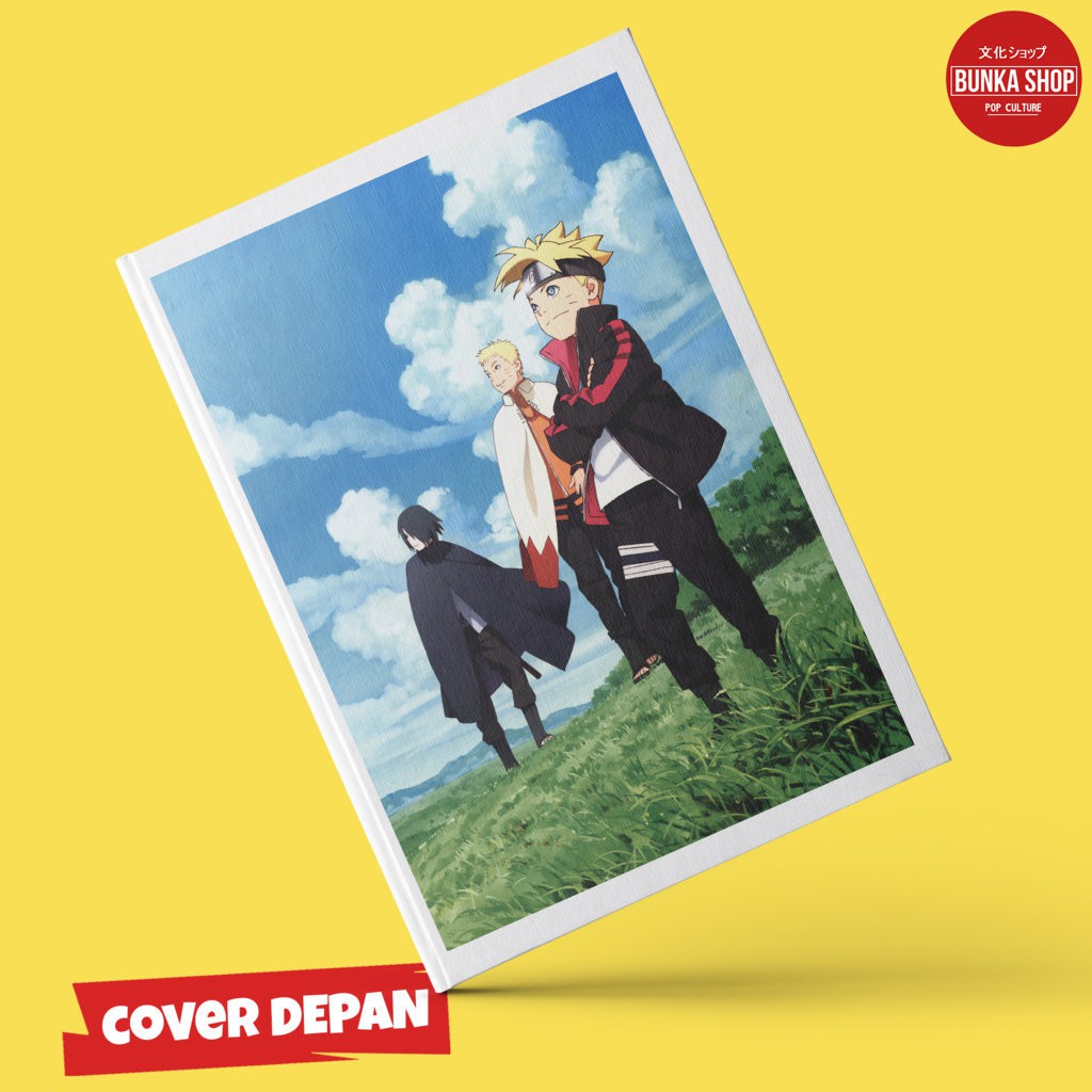 

Note Book Anime Boruto Meadow Cover Hardcover A5 Buku Tulis Catatan Murah