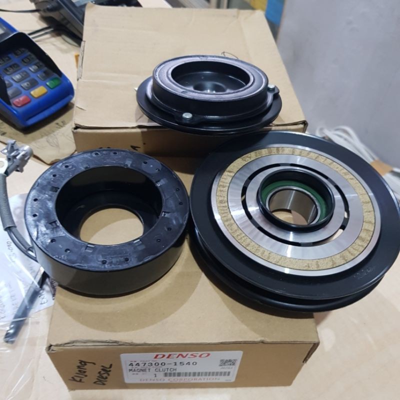 magnet clutch ac mobil kijang diesel kuda diesel denso asli