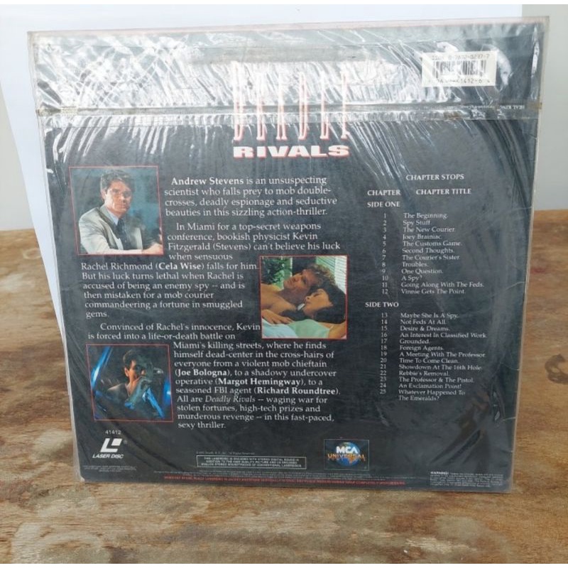 Kaset Laser disc Deadly Rivals