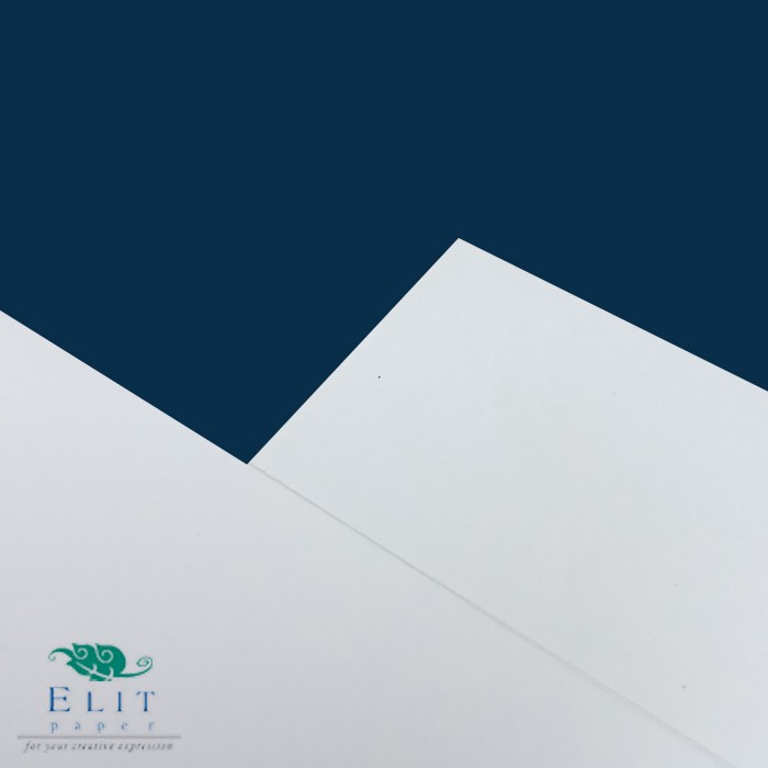 

Kertas Fancy Paper Bluish White Oji 250 GSM 1 pack (100 Lembar) - 79cm x 109cm