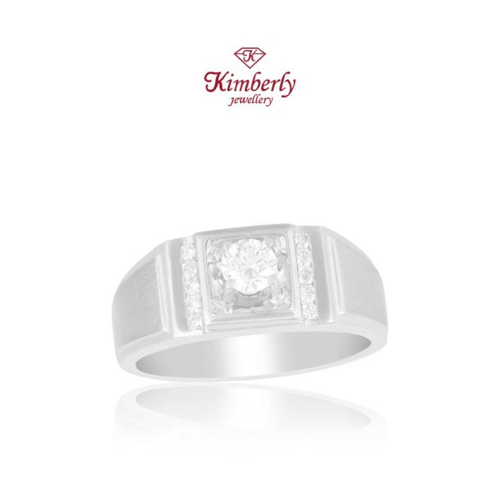 Cincin Berlian Pria Sertifikat GIA KMR869423 - Kimberly Jewellery