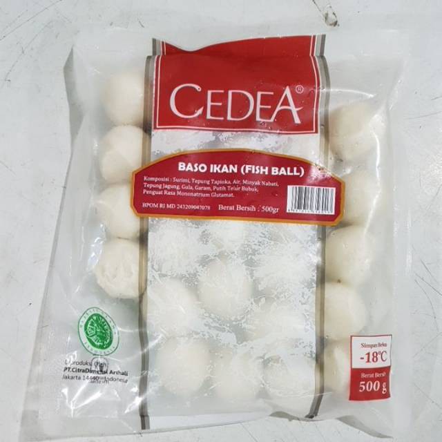 

BASO IKAN (FISHBALL) CEDEA 250gr ~ 100% ORIGINAL