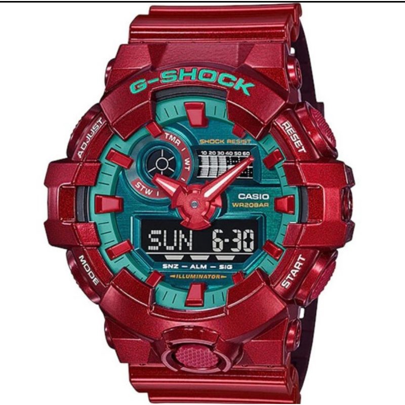 G-SHOCK GA-700DBR-4ADR JAM TANGAN PRIA ORIGINAL GARANSI RESMI 2 TAHUN