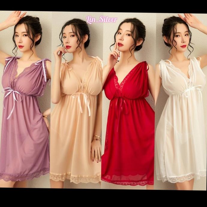 Lingerie Sexy Dress Baju Tidur Seksi Wanita Premium M L Xl Xxl Xxxl