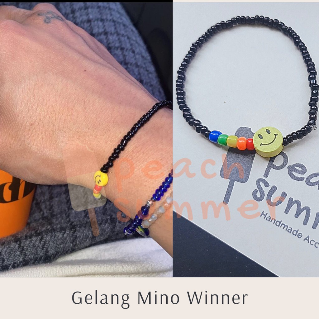 MINO WINNER Inspired Bracelet | Gelang  MINO/Gelang WINNER/Gelang Idol/Gelang Manik
