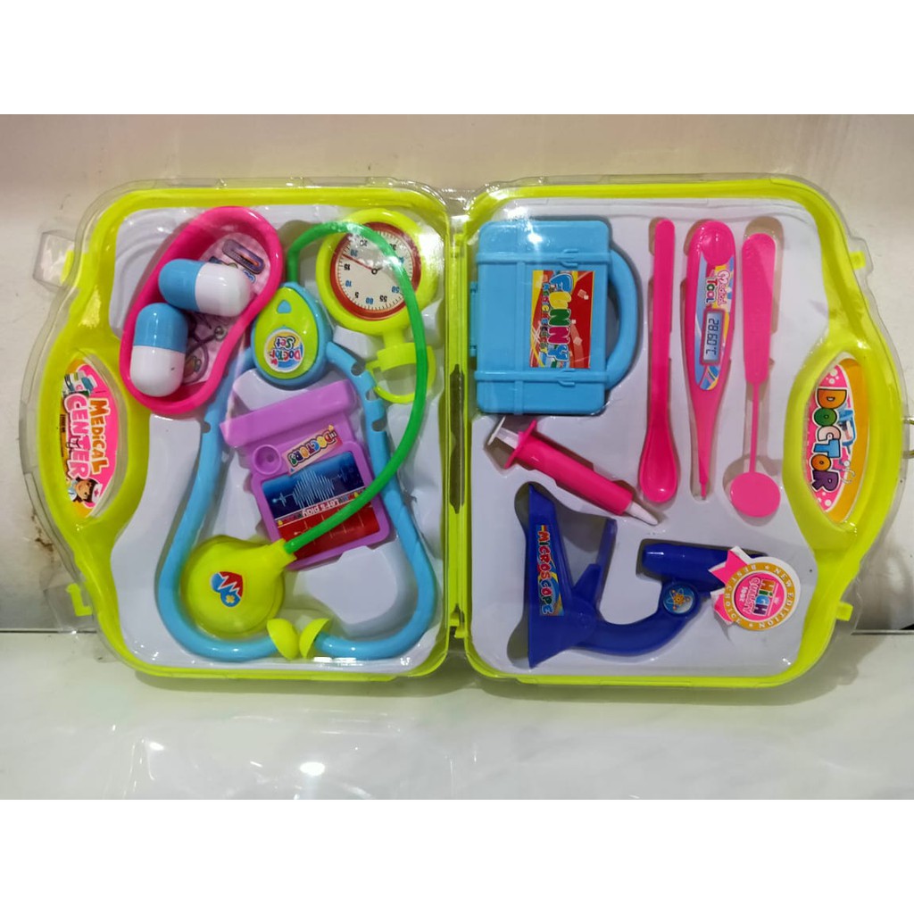 Mainan Anak Dokter-Dokteran. Mainan Doctor Play Set Koper - FH218