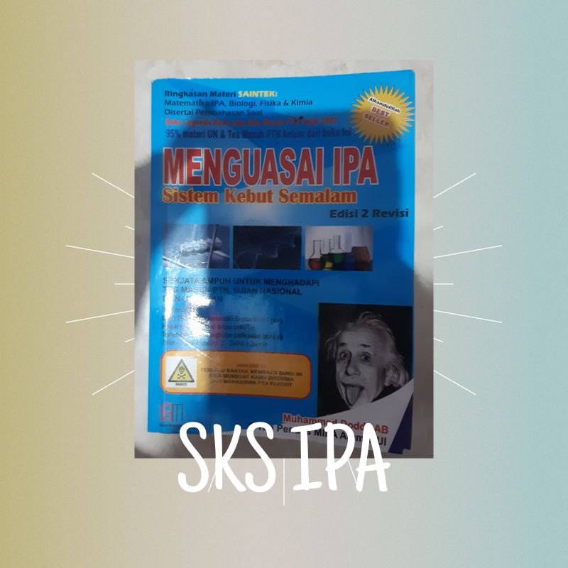 

Buku SKS Biru Menguasai IPA Preloved Prelove