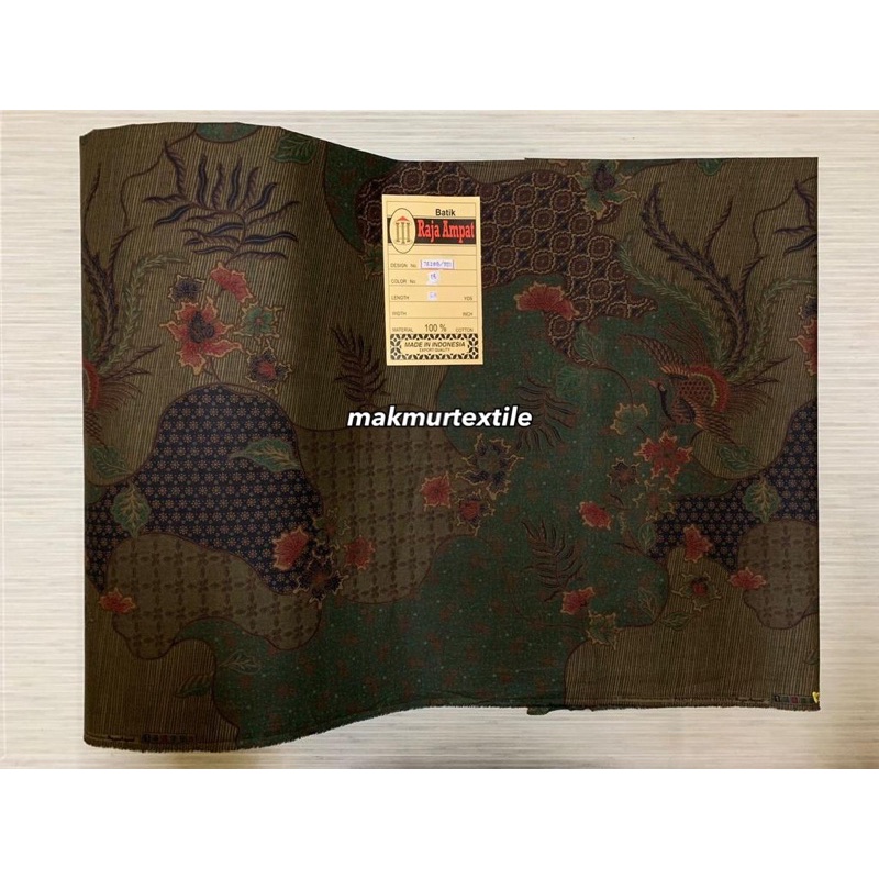 Kain Batik Katun Raja Ampat 11111 / Batik Raja Ampat