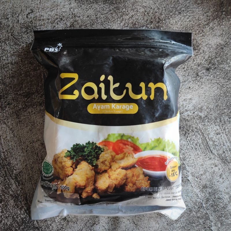 

ZAITUN KARAGE ENAK 500gr
