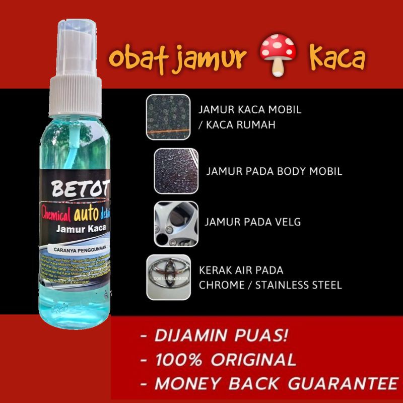 Betot Obat jamur kaca mobil/cairan pembersih jamur kaca mobil