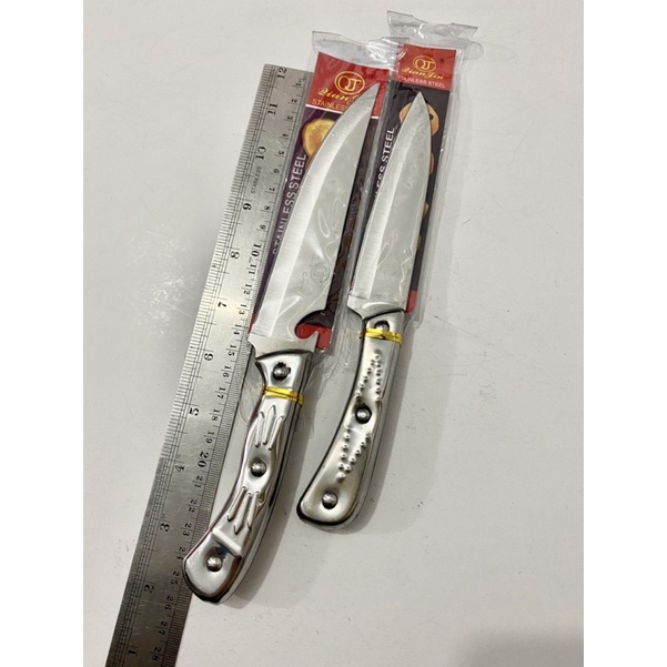 Pisau Dian Jin Stainless Steel / Pisau Dapur Gagang Stainless Steel Dian Jin / Knife Dian Jin