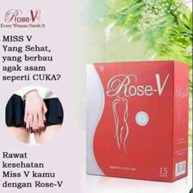Rose V 1 Box Isi 15 Sachet - Perawatan & Mengatasi Masalah Kewanitaan