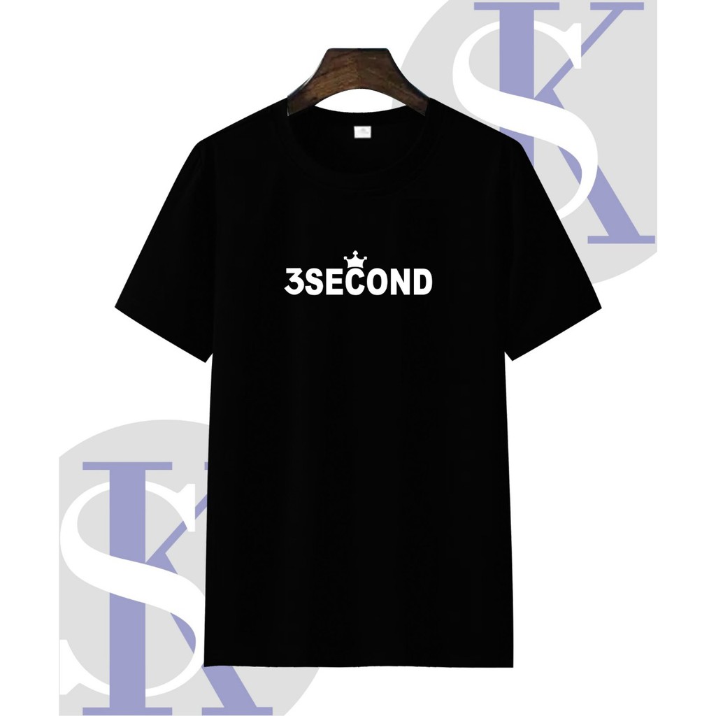 kaos oblong pria gbr SECOND