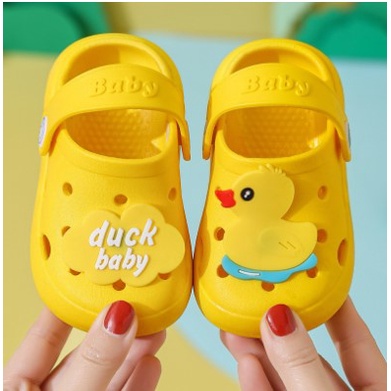 epatu Sandal  Anak Laki-Laki Dan Perempuan Sendal Gambar Kartun Lucu IMUT Dino Duck Chick Whale 1 -7 TAHUN